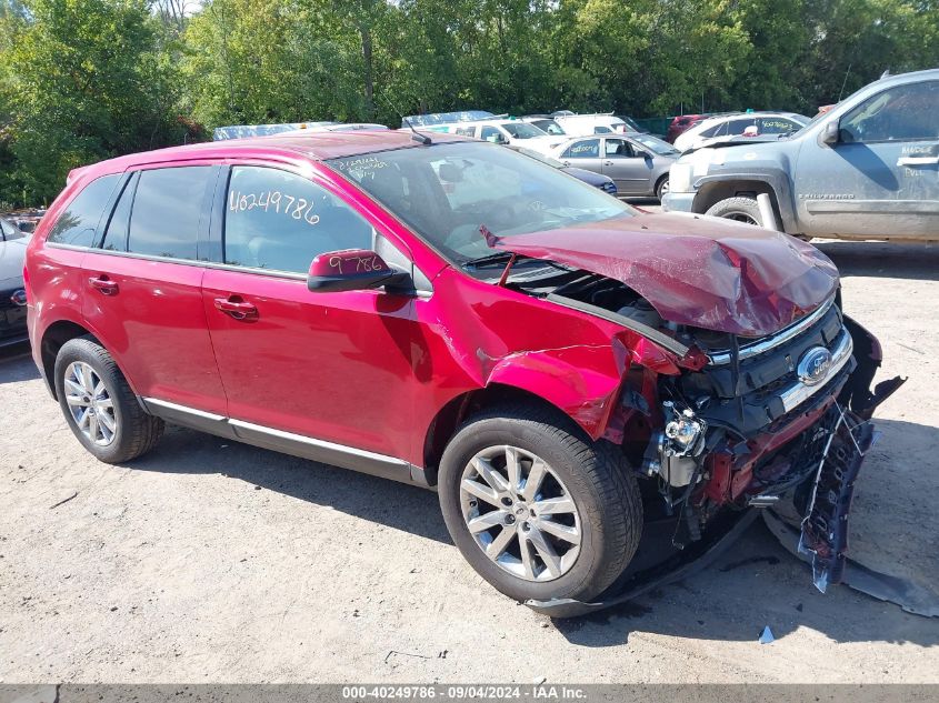 2013 Ford Edge Sel VIN: 2FMDK4JC4DBC33312 Lot: 40249786