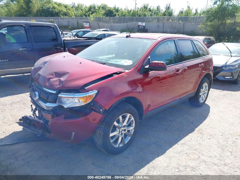 2013 Ford Edge Sel VIN: 2FMDK4JC4DBC33312 Lot: 40249786