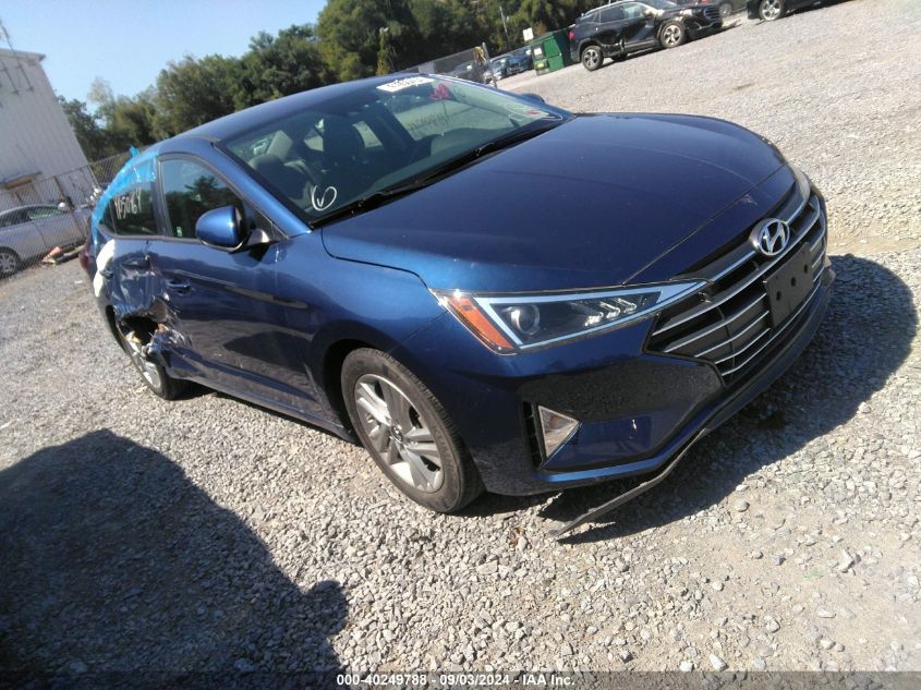 2020 Hyundai Elantra Sel VIN: 5NPD84LF1LH578651 Lot: 40249788