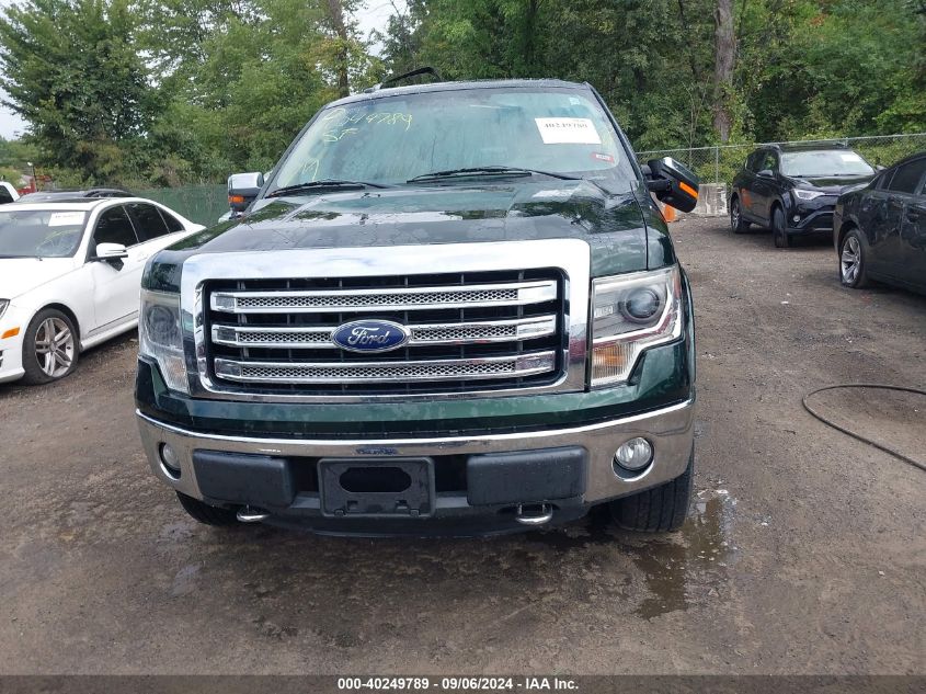 2013 Ford F-150 Lariat VIN: 1FTFW1EF2DFA71005 Lot: 40249789