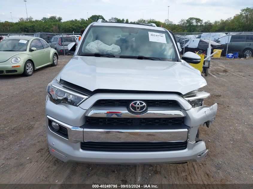 2018 Toyota 4Runner Limited VIN: JTEBU5JR9J5523623 Lot: 40249795