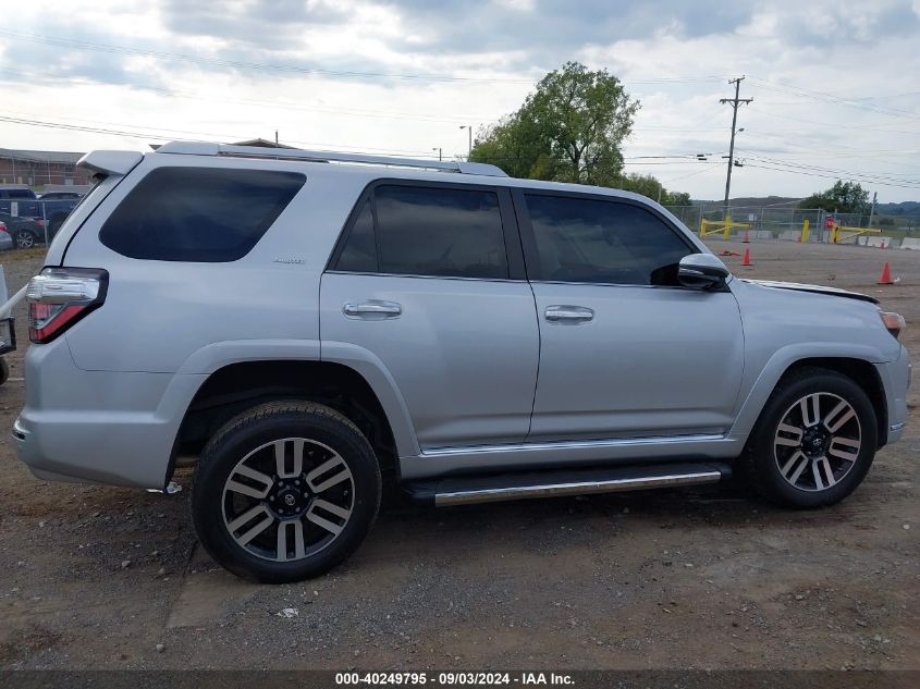 2018 Toyota 4Runner Limited VIN: JTEBU5JR9J5523623 Lot: 40249795