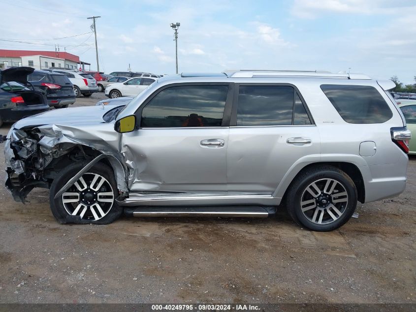 2018 Toyota 4Runner Limited VIN: JTEBU5JR9J5523623 Lot: 40249795