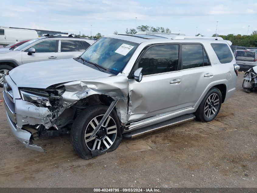 2018 Toyota 4Runner Limited VIN: JTEBU5JR9J5523623 Lot: 40249795