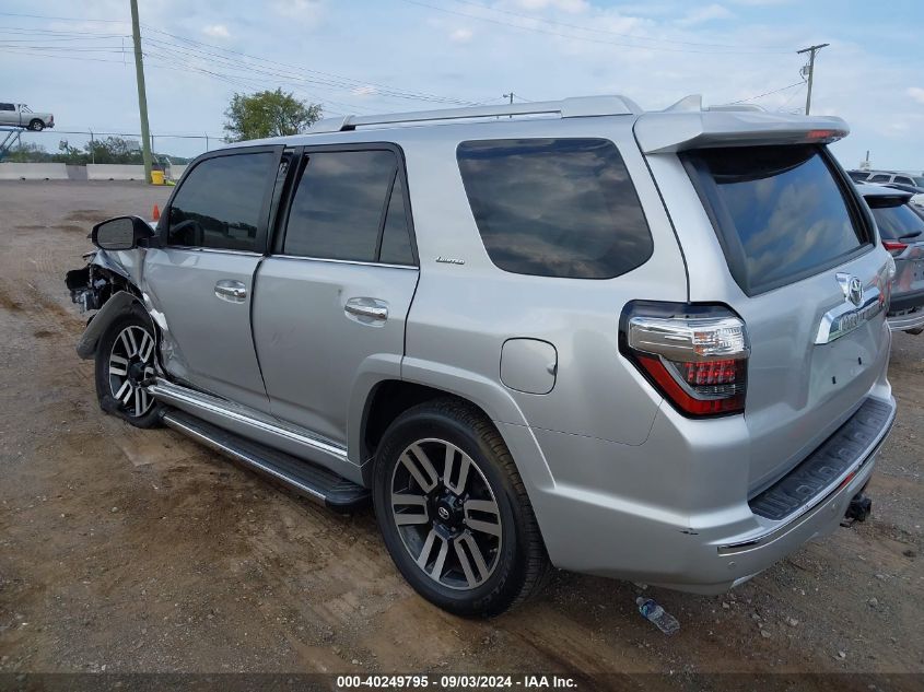 2018 Toyota 4Runner Limited VIN: JTEBU5JR9J5523623 Lot: 40249795