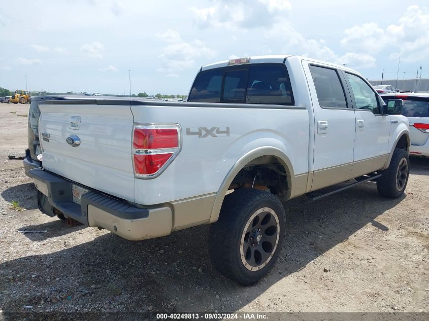 2009 Ford F-150 Fx4/King Ranch/Lariat/Platinum/Xl/Xlt VIN: 1FTPW14V89FB40011 Lot: 40249813