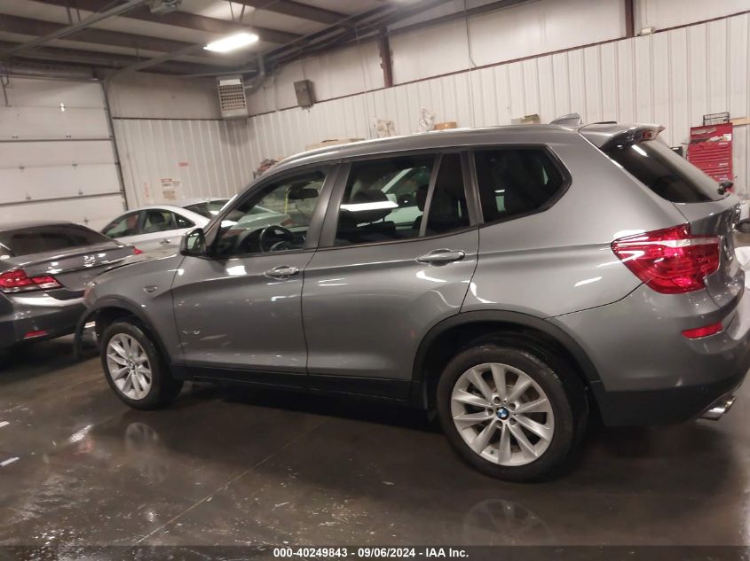 2016 BMW X3 XDRIVE28I - 5UXWX9C54G0D67528