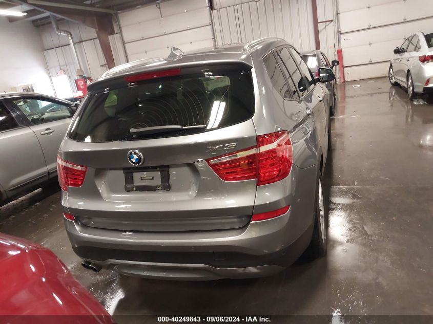 2016 BMW X3 xDrive28I VIN: 5UXWX9C54G0D67528 Lot: 40249843