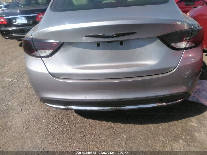 2015 Chrysler 200 Limited VIN: 1C3CCCAB4FN505447 Lot: 40249862