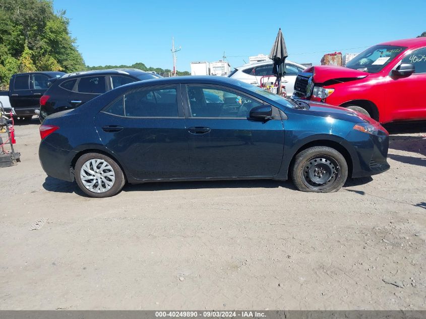 2017 Toyota Corolla Le VIN: 2T1BURHE0HC910766 Lot: 40249890