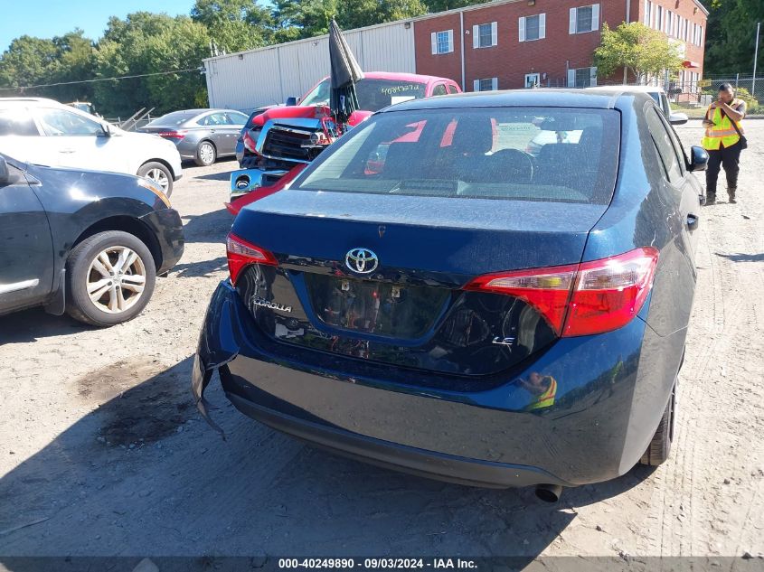 2017 Toyota Corolla Le VIN: 2T1BURHE0HC910766 Lot: 40249890