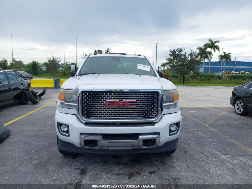 2015 GMC Sierra 2500Hd Denali VIN: 1GT120E86FF683017 Lot: 40249928