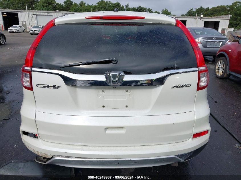 2015 Honda Cr-V Ex VIN: 5J6RM4H56FL076942 Lot: 40249937