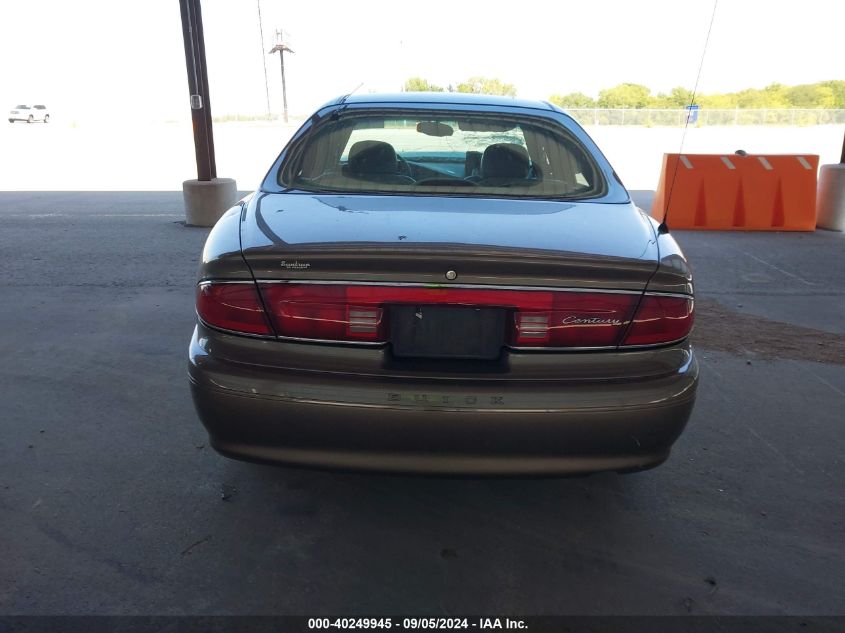 2004 Buick Century VIN: 2G4WS52J341227020 Lot: 40249945