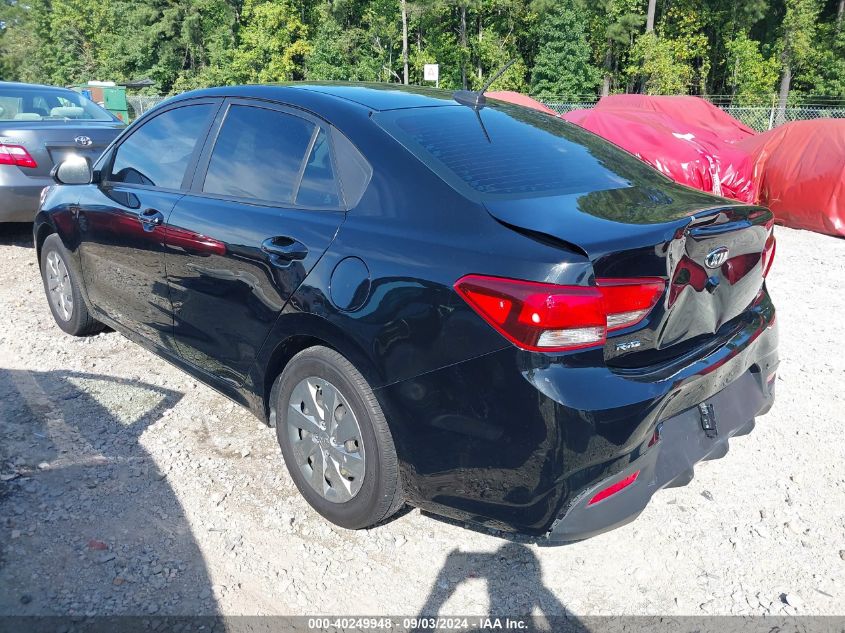 2020 Kia Rio S VIN: 3KPA24AD4LE312518 Lot: 40249948