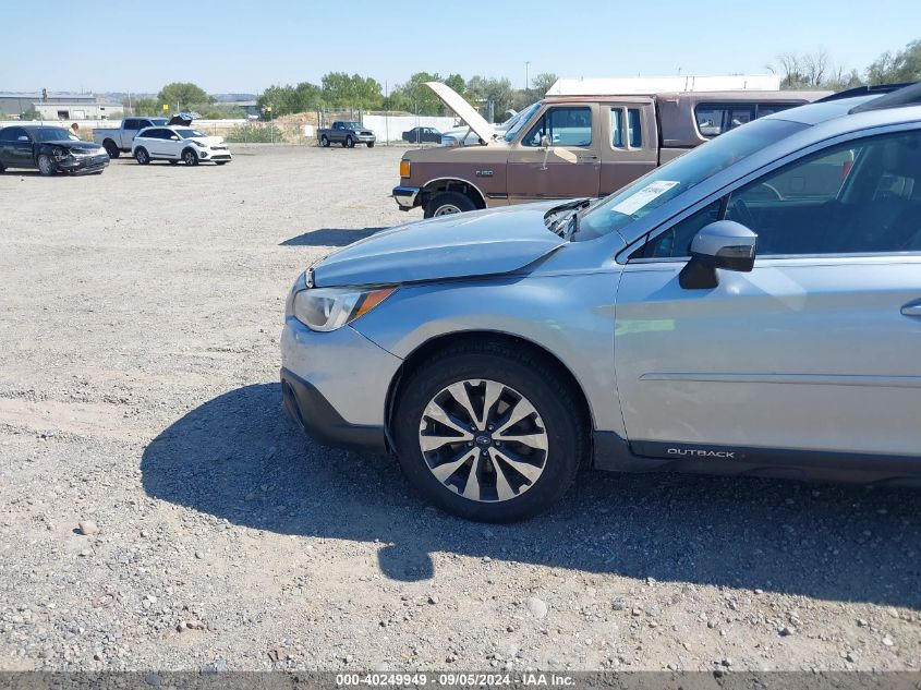 2017 Subaru Outback 2.5I Limited VIN: 4S4BSANC3H3432244 Lot: 40249949