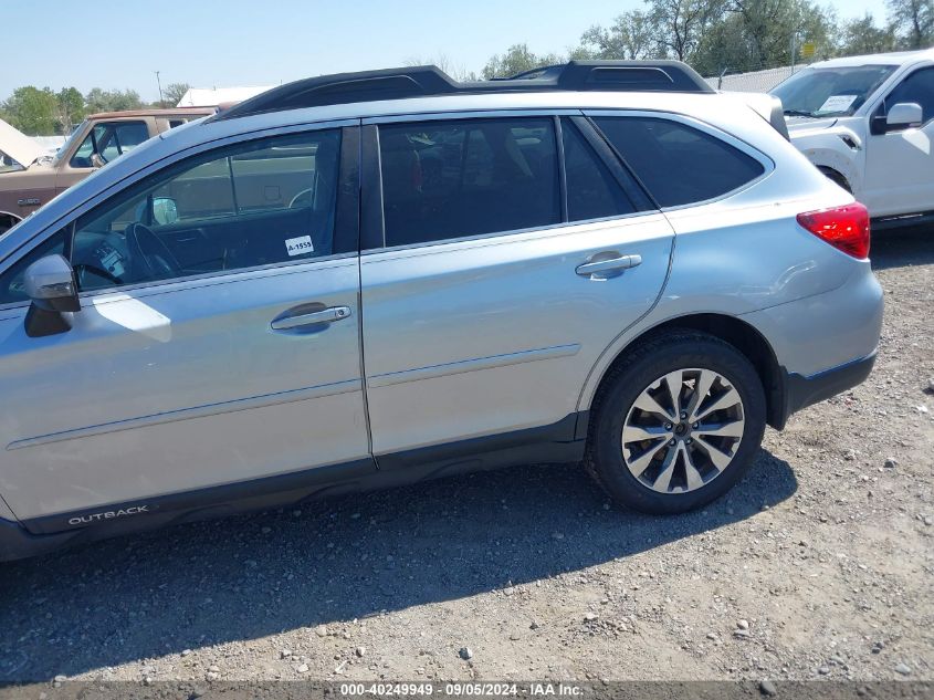 2017 Subaru Outback 2.5I Limited VIN: 4S4BSANC3H3432244 Lot: 40249949