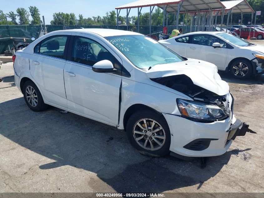 2018 Chevrolet Sonic Lt Auto VIN: 1G1JD5SG0J4114101 Lot: 40249956