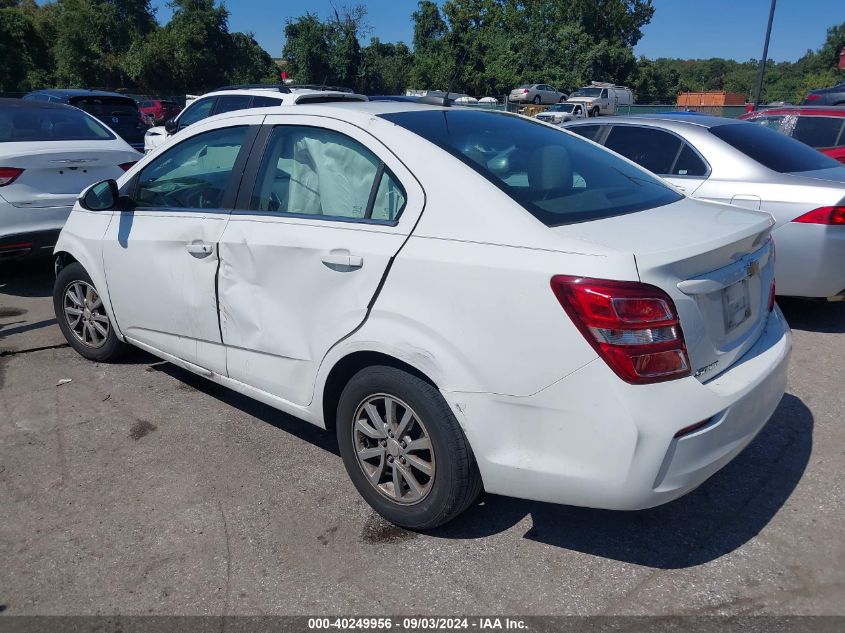 2018 Chevrolet Sonic Lt Auto VIN: 1G1JD5SG0J4114101 Lot: 40249956