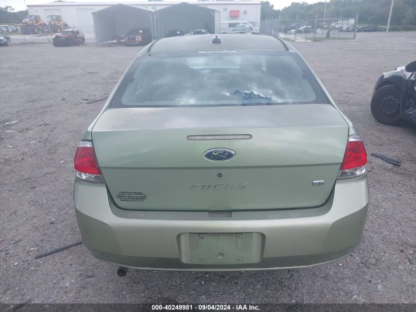 2008 Ford Focus Se/Ses VIN: 1FAHP35N68W198148 Lot: 40249981