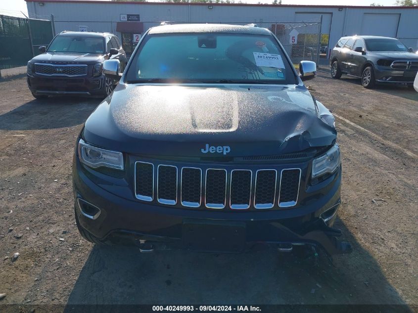 2014 Jeep Grand Cherokee Overland VIN: 1C4RJFCG0EC535691 Lot: 40249993