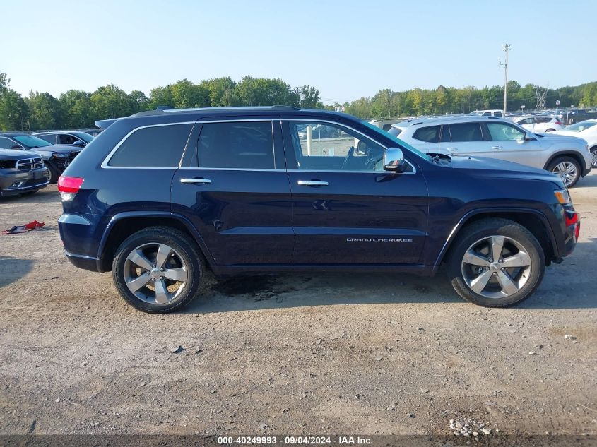 2014 Jeep Grand Cherokee Overland VIN: 1C4RJFCG0EC535691 Lot: 40249993