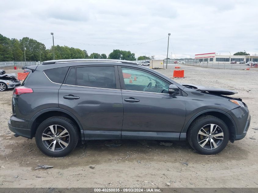 2018 Toyota Rav4 Xle VIN: 2T3WFREV1JW459875 Lot: 40250035