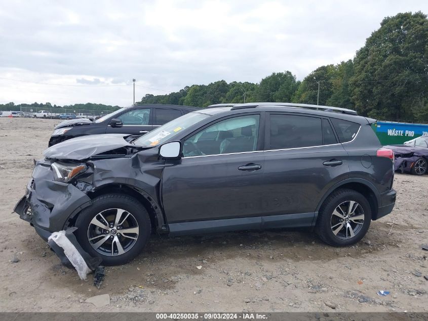 2018 Toyota Rav4 Xle VIN: 2T3WFREV1JW459875 Lot: 40250035