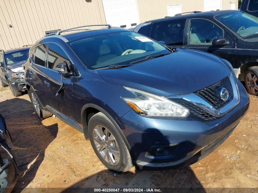 5N1AZ2MG8FN249828 2015 NISSAN MURANO - Image 1