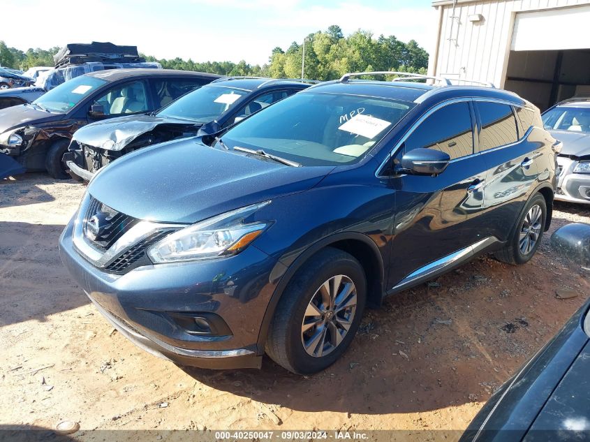 5N1AZ2MG8FN249828 2015 NISSAN MURANO - Image 2