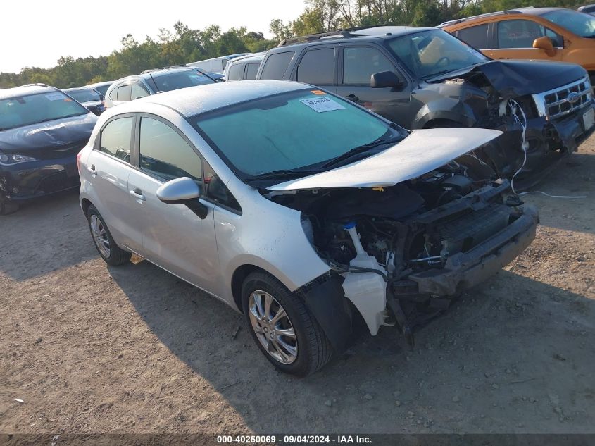 2013 Kia Rio Lx VIN: KNADM5A37D6245275 Lot: 40250069