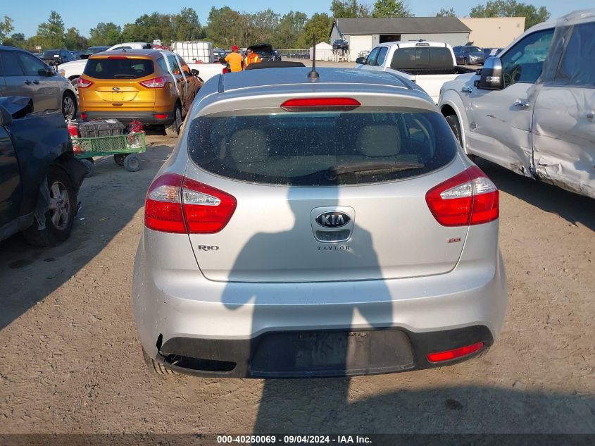 2013 Kia Rio Lx VIN: KNADM5A37D6245275 Lot: 40250069