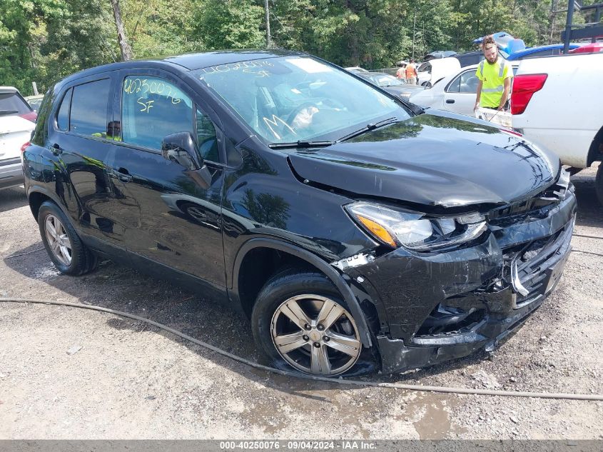 2021 Chevrolet Trax Awd Ls VIN: KL7CJNSB2MB345849 Lot: 40250076