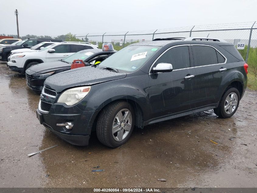 2014 CHEVROLET EQUINOX LTZ - 2GNALDEK2E6348031