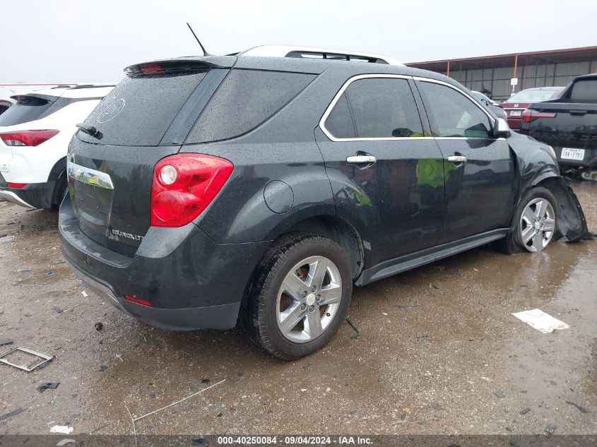 2014 CHEVROLET EQUINOX LTZ - 2GNALDEK2E6348031