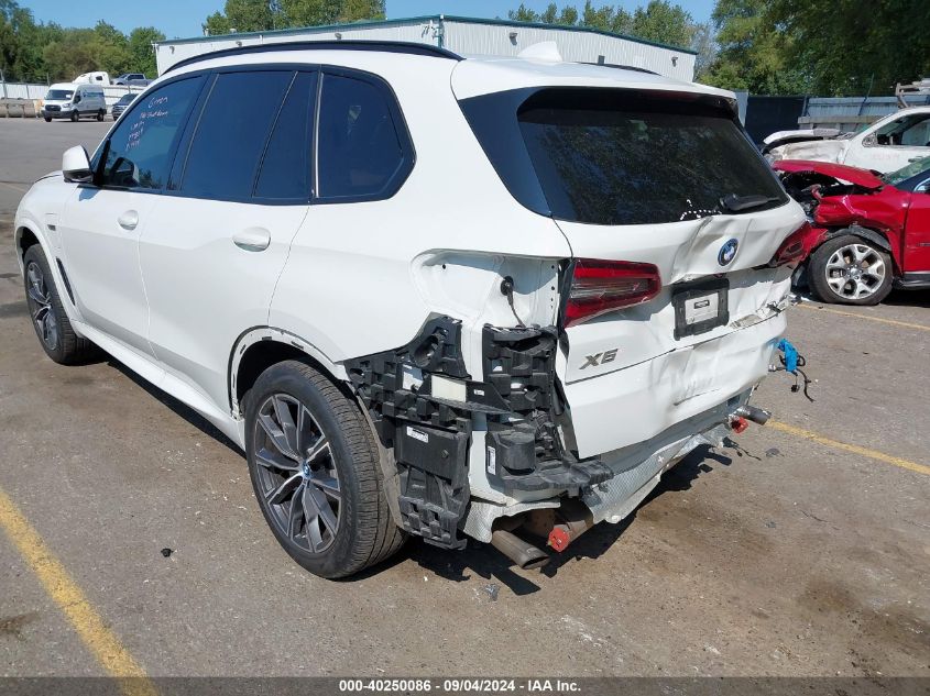 2023 BMW X5 Phev xDrive45E VIN: 5UXTA6C0XP9P91781 Lot: 40250086