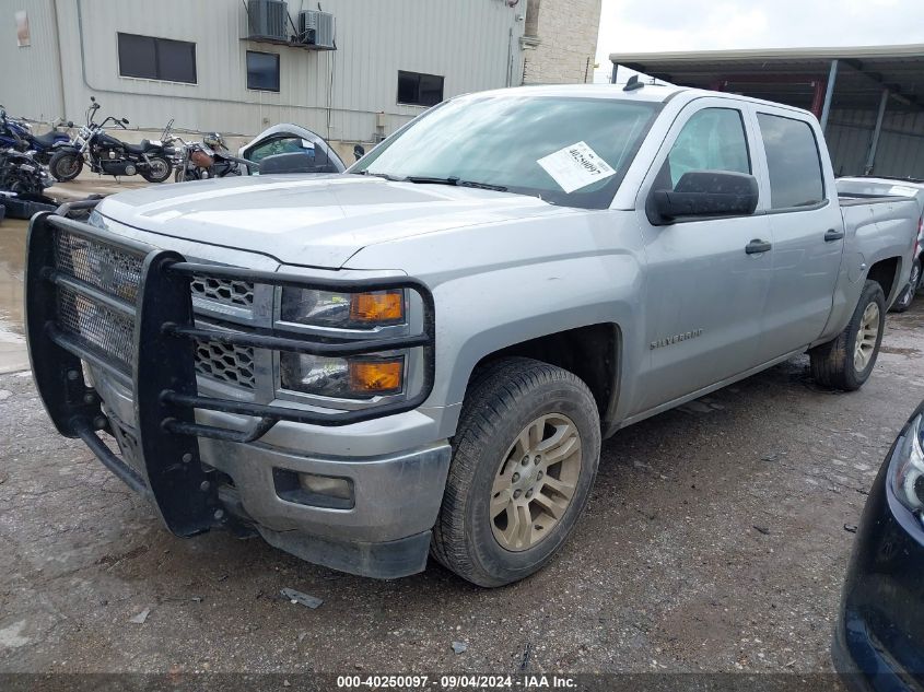 2014 Chevrolet Silverado C1500 Lt VIN: 3GCPCREH0EG371347 Lot: 40250097