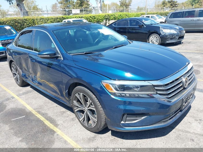 2020 VOLKSWAGEN PASSAT 2.0T SEL - 1VWCA7A31LC005977