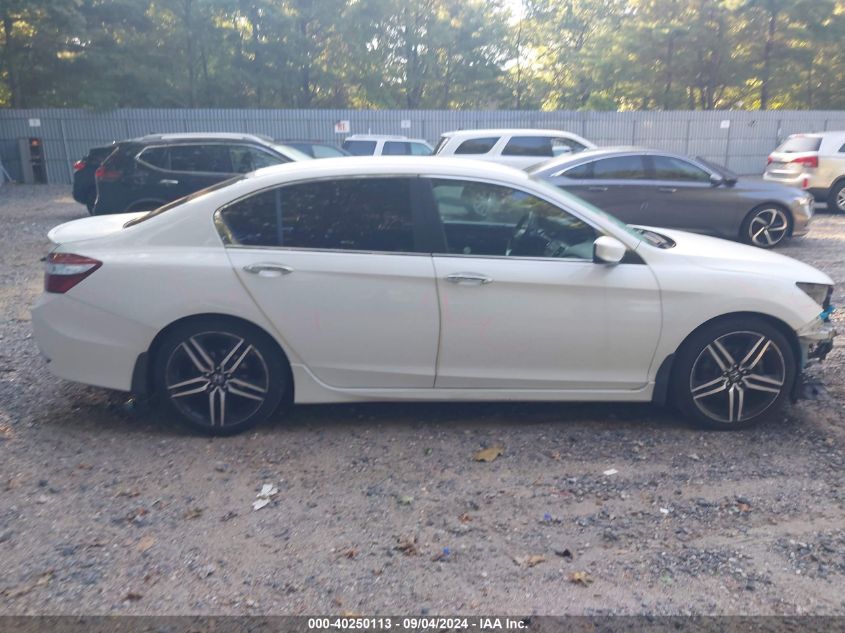 2016 Honda Accord Sport VIN: 1HGCR2F51GA186350 Lot: 40250113