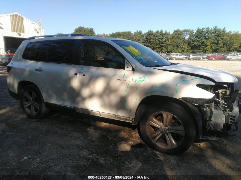 2011 Toyota Highlander Limited V6 VIN: 5TDDK3EH7BS045156 Lot: 40250127