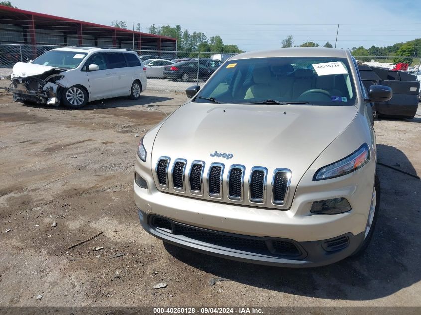 2015 Jeep Cherokee Sport VIN: 1C4PJMAB6FW541045 Lot: 40250128