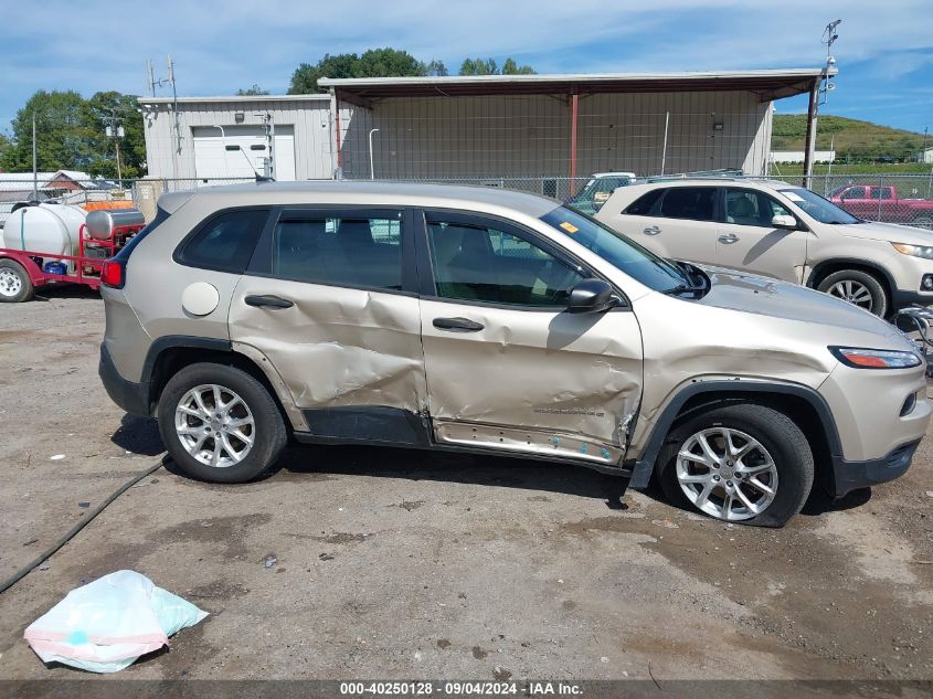 2015 Jeep Cherokee Sport VIN: 1C4PJMAB6FW541045 Lot: 40250128