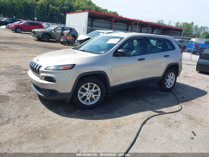 2015 Jeep Cherokee Sport VIN: 1C4PJMAB6FW541045 Lot: 40250128