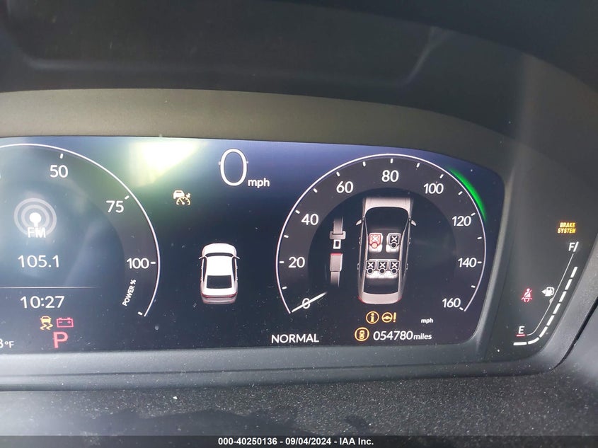 VIN 1HGCY2F54PA053620 2023 HONDA ACCORD HYBRID SPORT