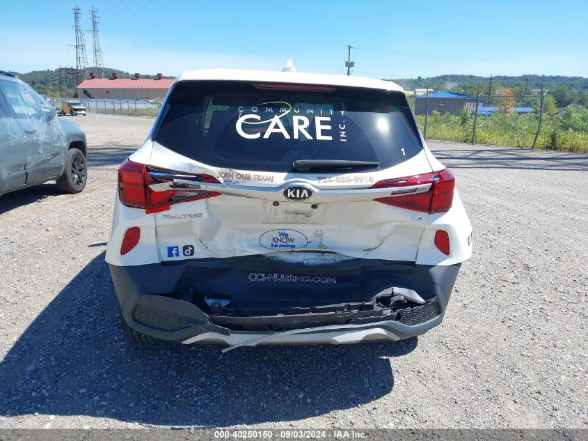 2021 Kia Seltos Lx VIN: KNDEPCAA4M7130516 Lot: 40250150