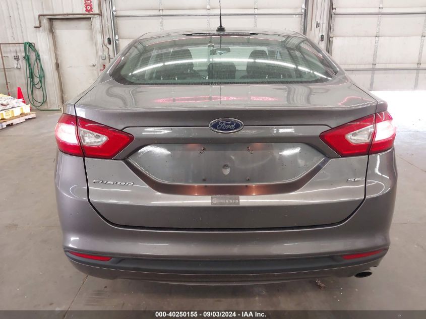 2013 Ford Fusion Se VIN: 3FA6P0H72DR374693 Lot: 40250155