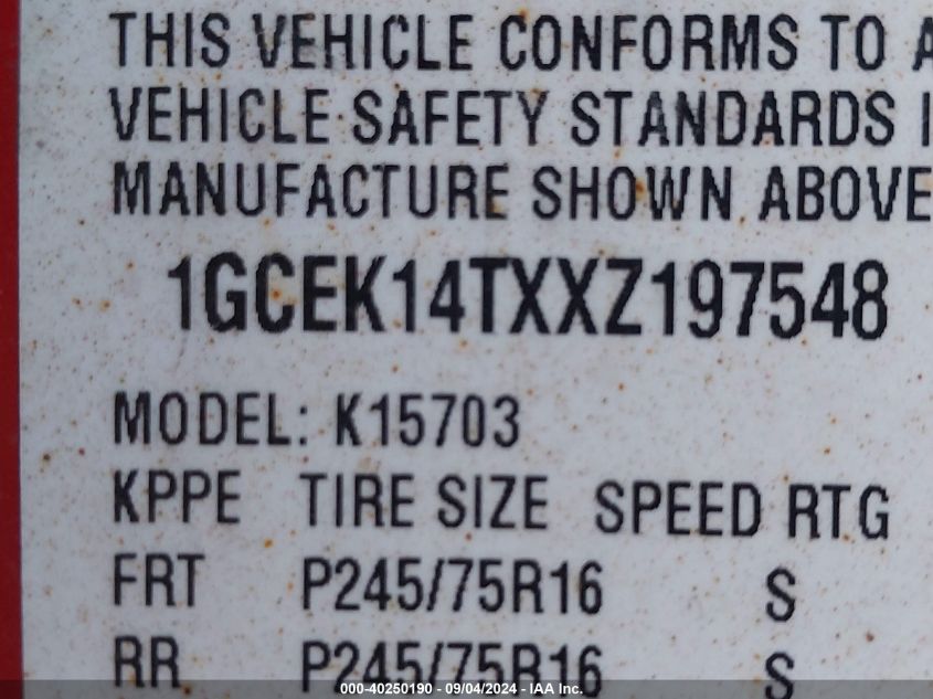 1GCHK29101E305345 2001 Chevrolet Silverado K2500 Heavy Duty