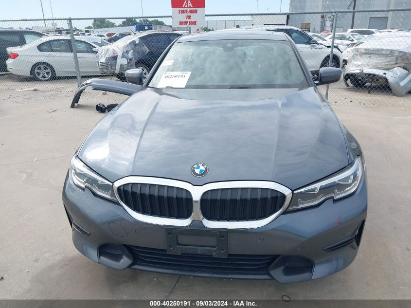 2020 BMW 330I VIN: 3MW5R1J07L8B30834 Lot: 40250191