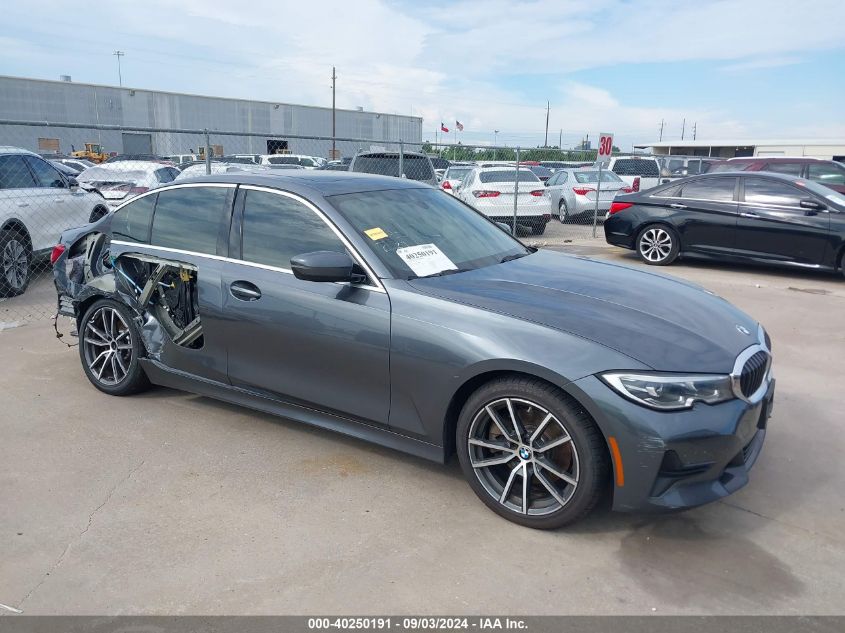 2020 BMW 330I VIN: 3MW5R1J07L8B30834 Lot: 40250191