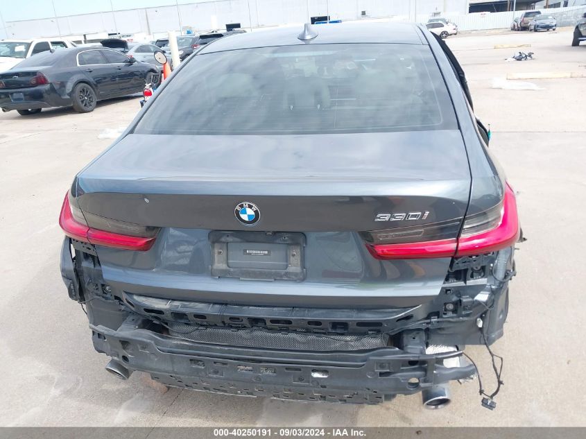 2020 BMW 330I VIN: 3MW5R1J07L8B30834 Lot: 40250191